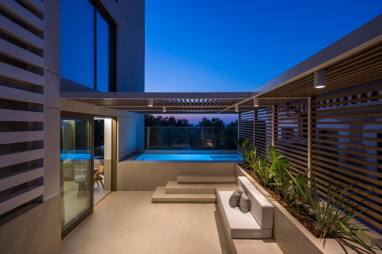 Sansal Boutique Hotel (Adults Only) Chrissi Akti Chania Exterior foto